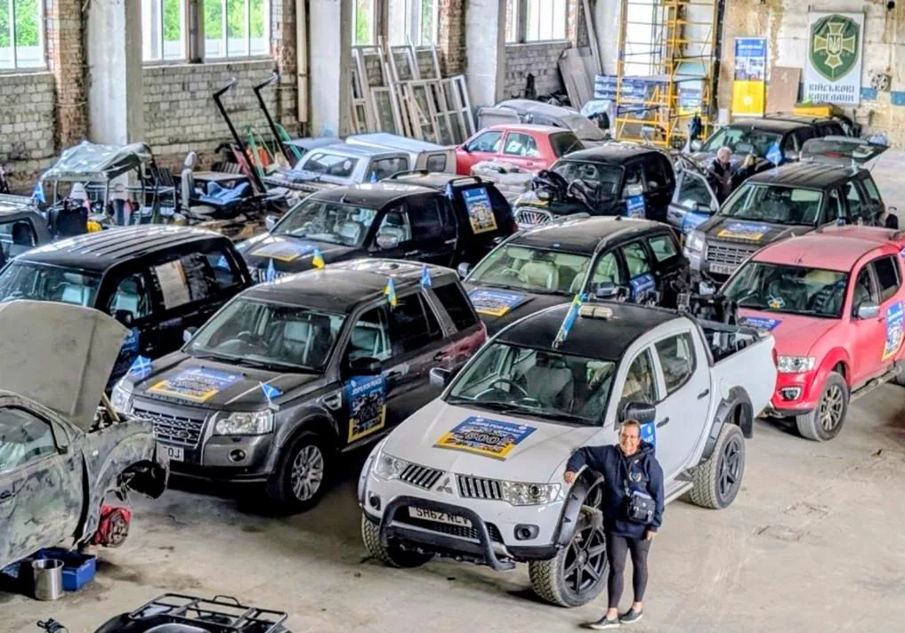 Jeeps for Peace convoy prepared for delivery