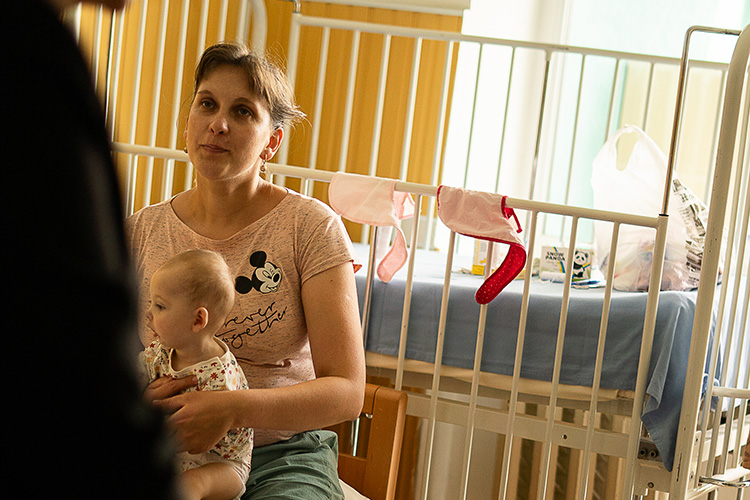 Sick children wait for overseas medical treatments as a new generation is born in ukraine during war